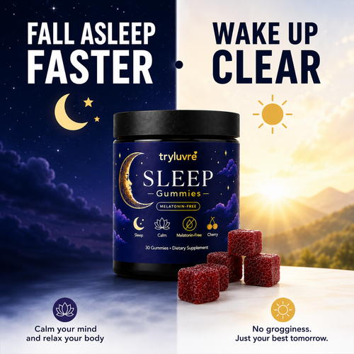 Melatonin-Free Sleep Gummies | tryluvre