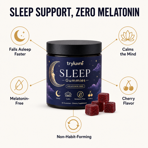 Melatonin-Free Sleep Gummies | tryluvre