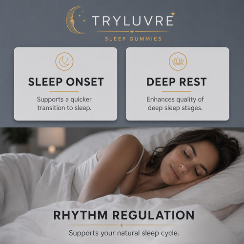 Melatonin-Free Sleep Gummies | tryluvre