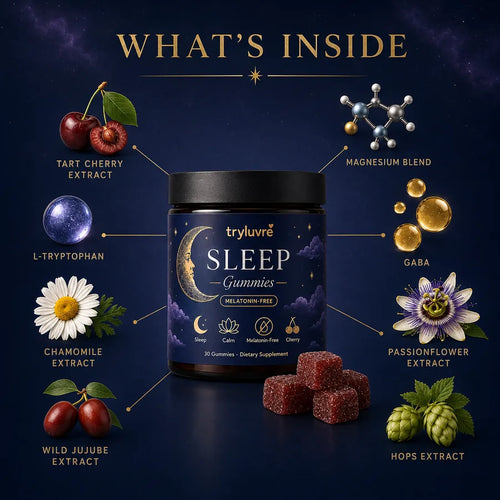 Melatonin-Free Sleep Gummies | tryluvre